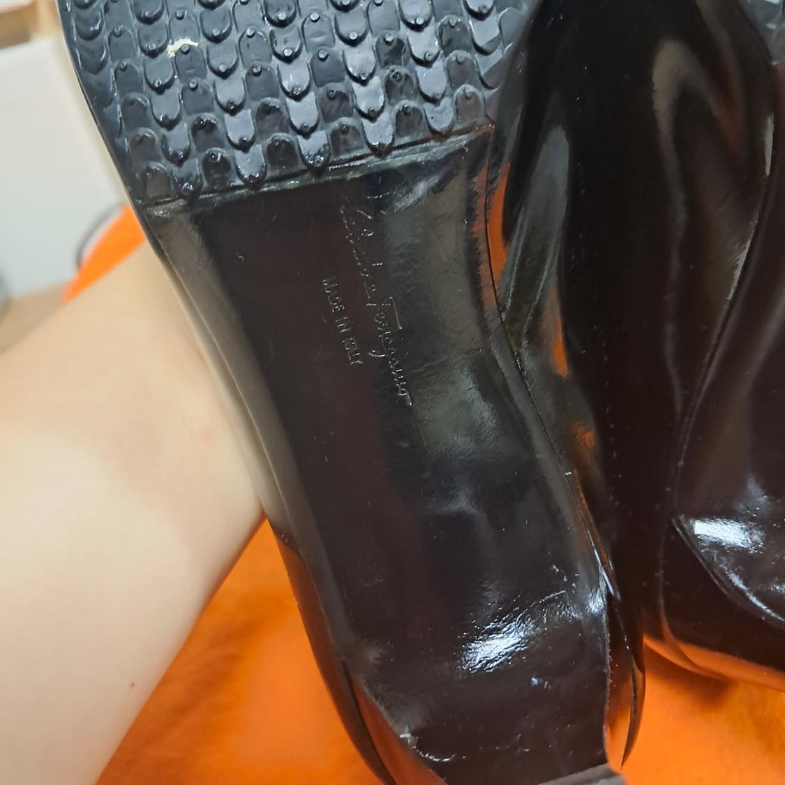 페라가모 블랙 힐 7D사이즈(약 240～245) 상품이미지5