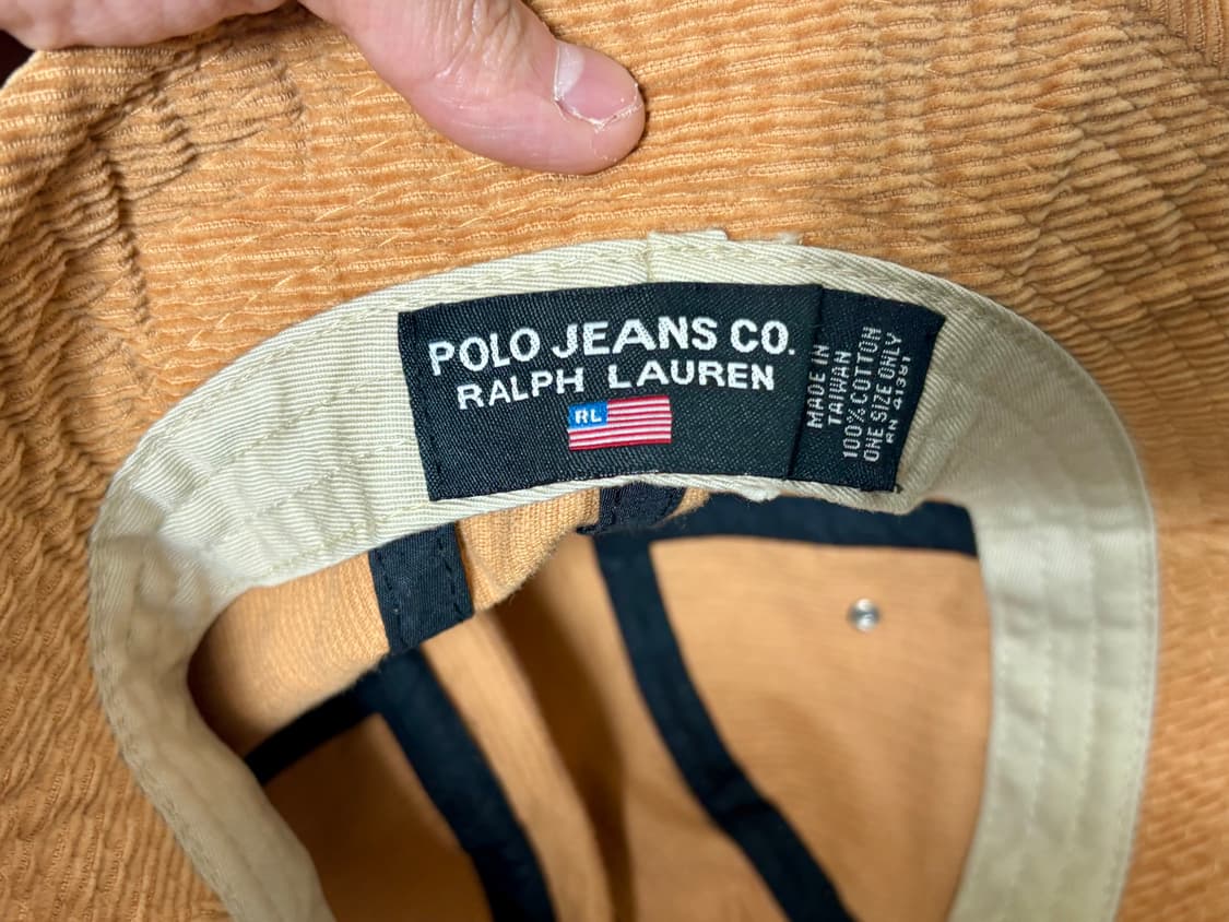 폴로 진스 사파리 버킷햇 코듀로이 모자 상품이미지6