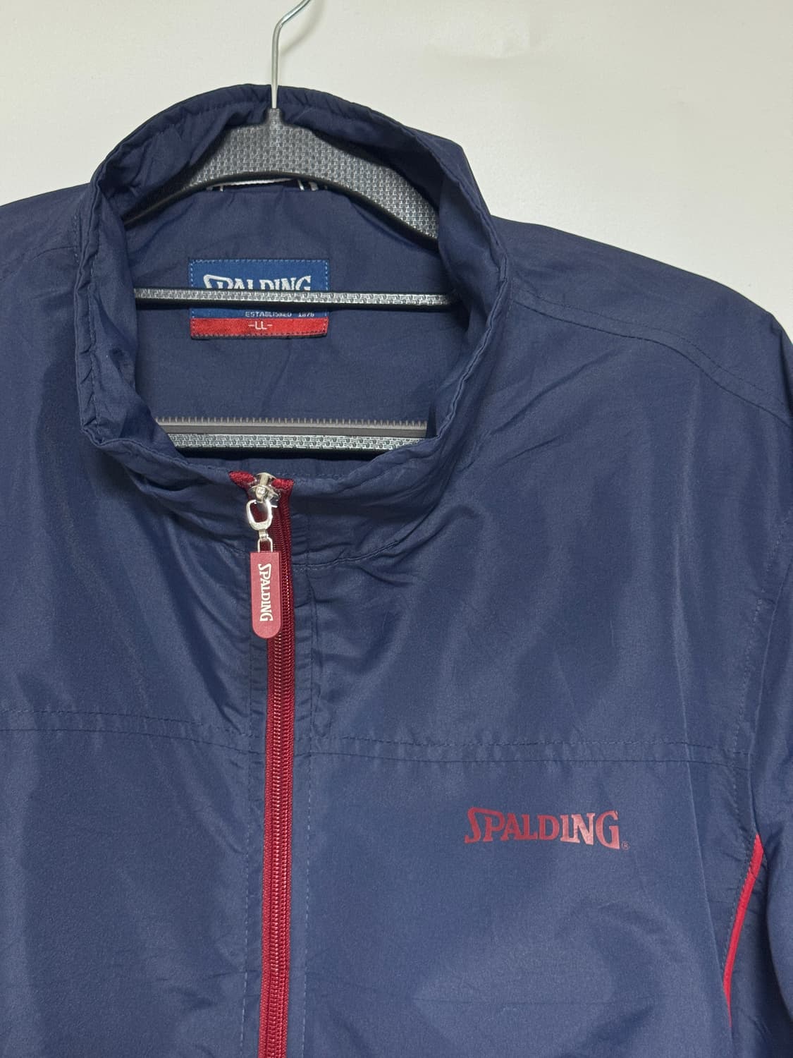 스팔딩 남성 바람막이 네이비 100-105 상품이미지2