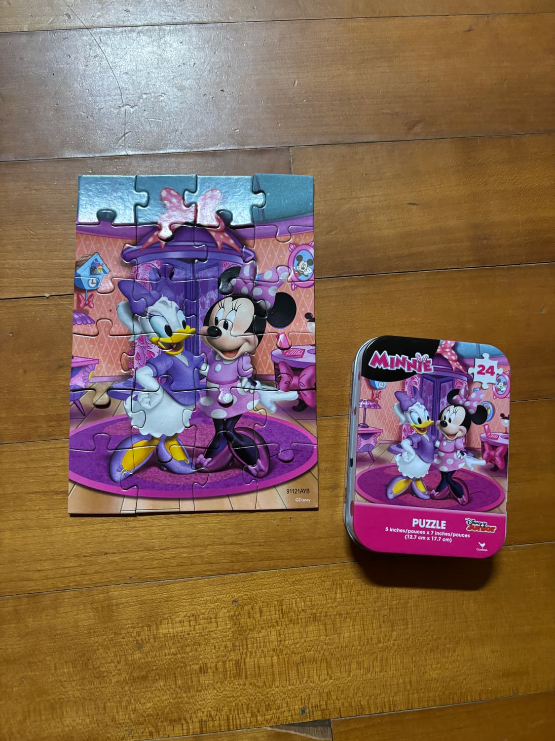 디즈니 미니마우스 데이지 덕 퍼즐 인테리어 소품 상품이미지1