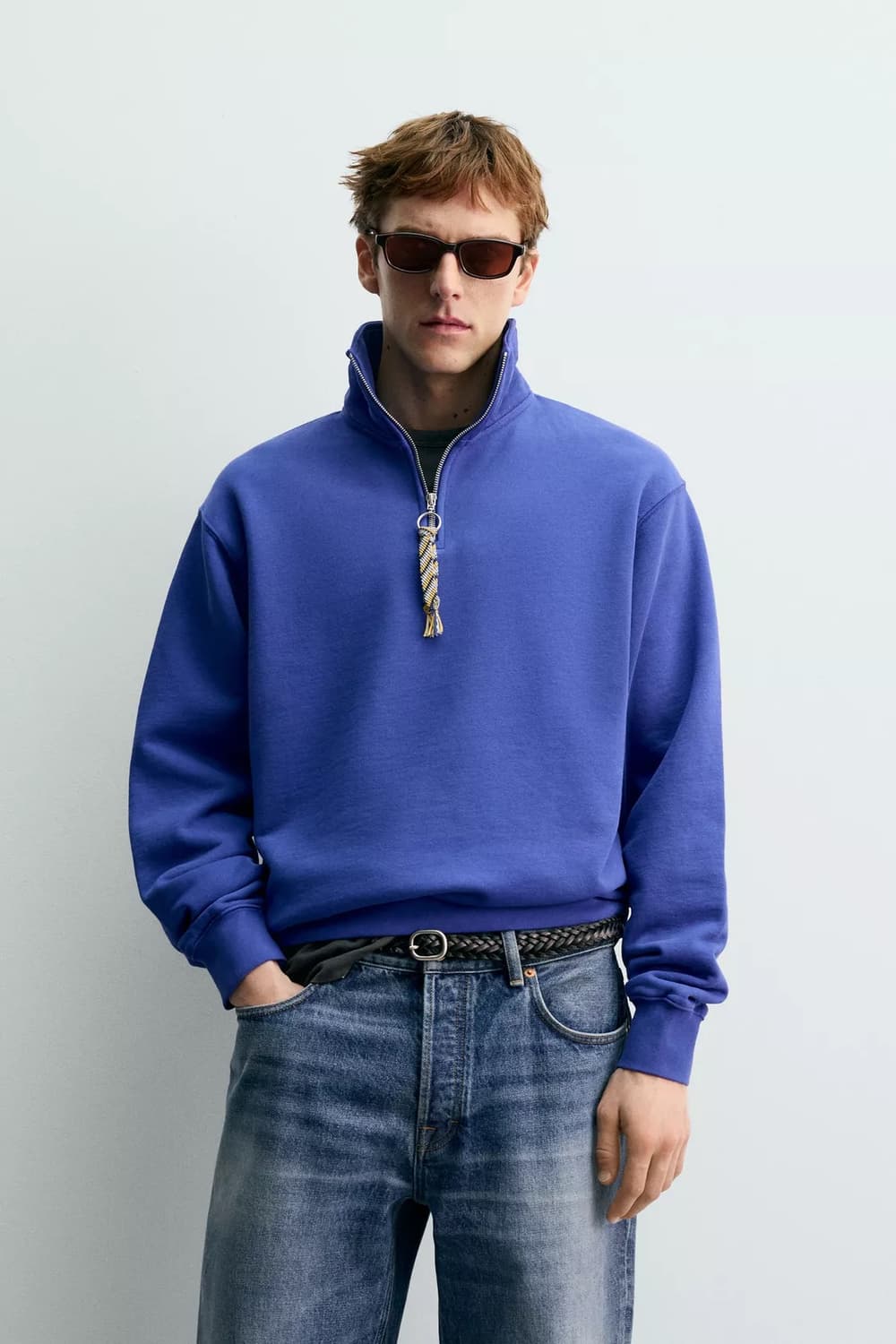 [40] Aaron Levine x ZARA 자라 하프집업 스웻셔츠 상품이미지1