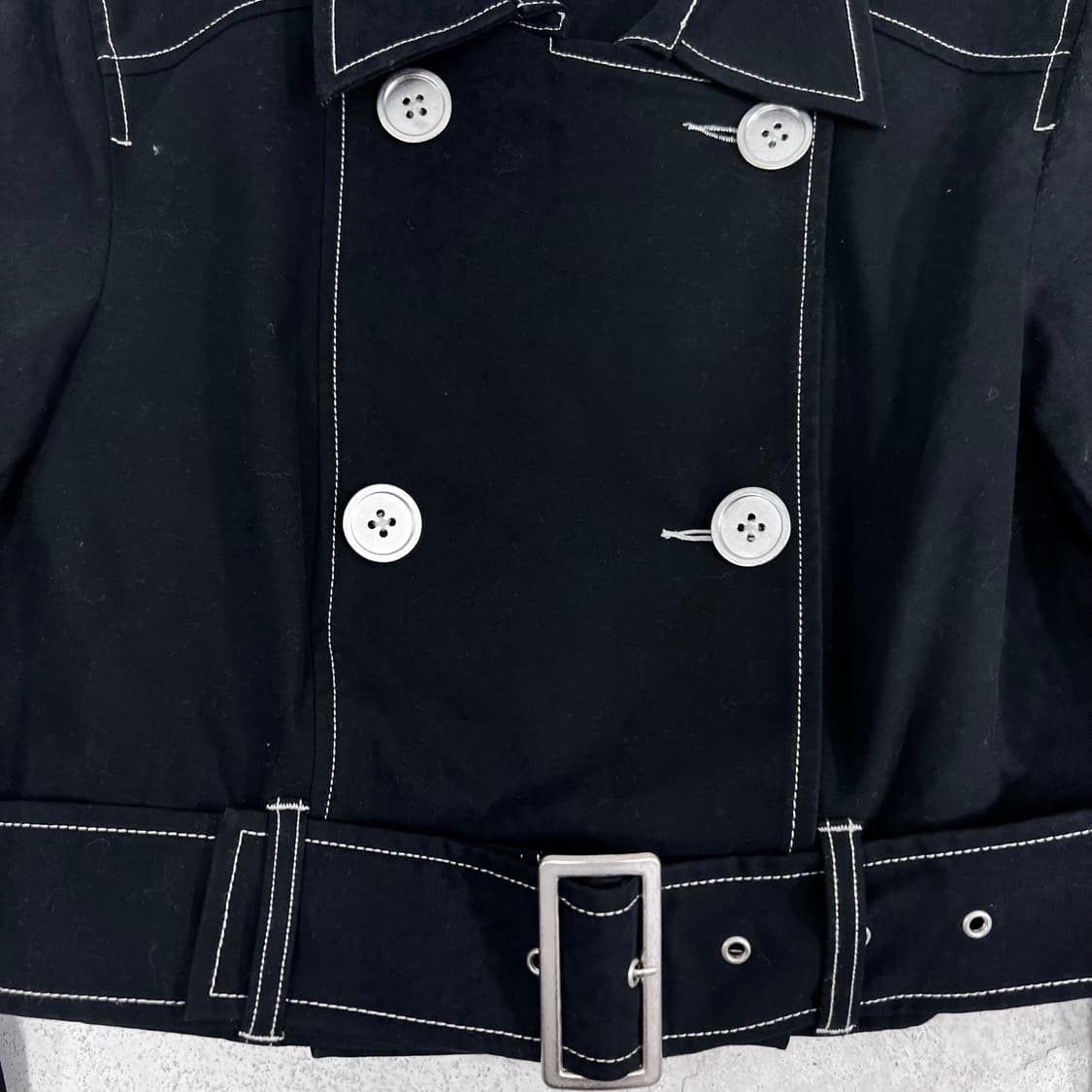 AX 아르마니 익스체인지 블랙 크롭 자켓 상품이미지3