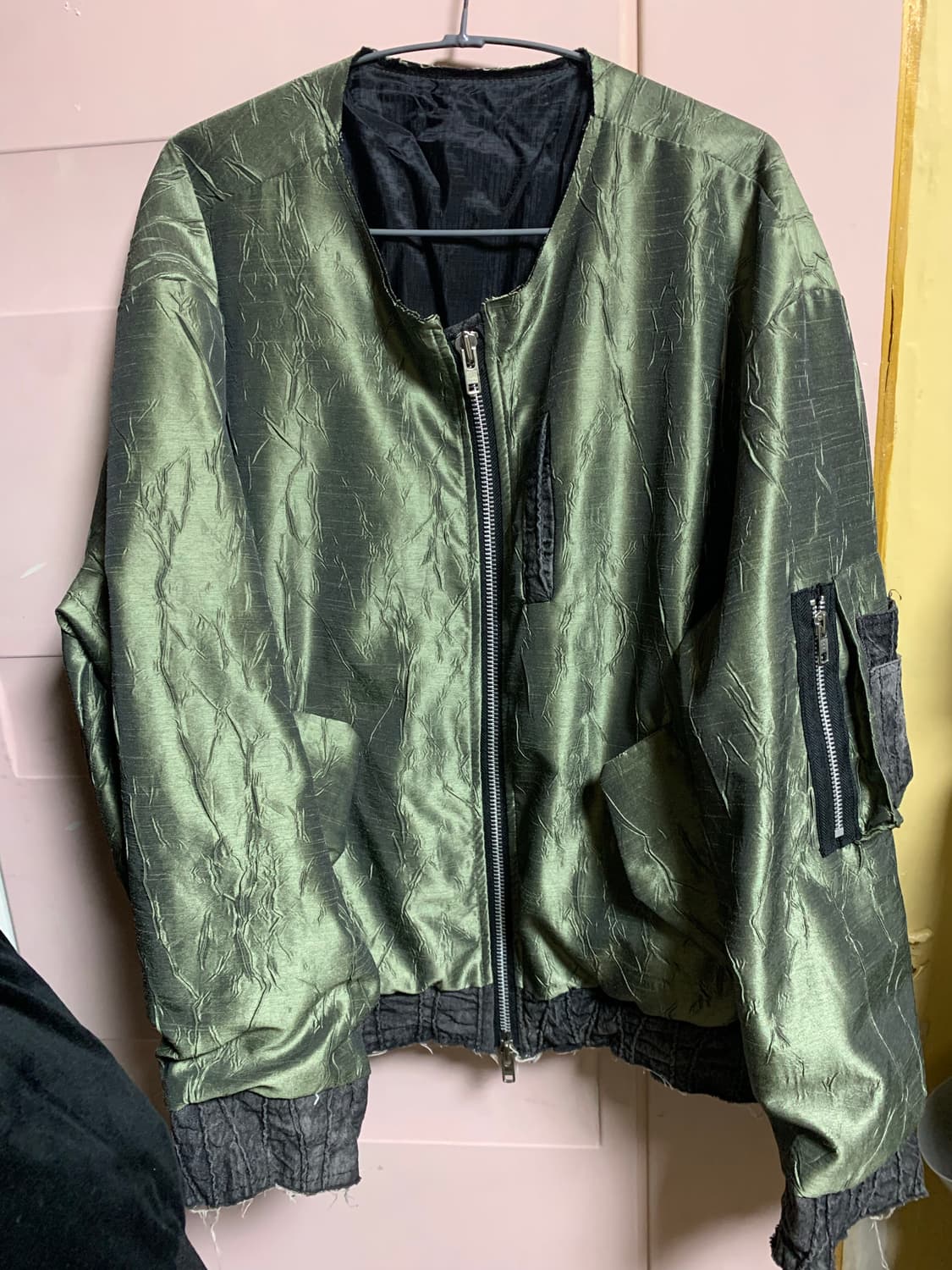 [L]0426x 리메이크 콜러 ma-1 자켓 상품이미지3