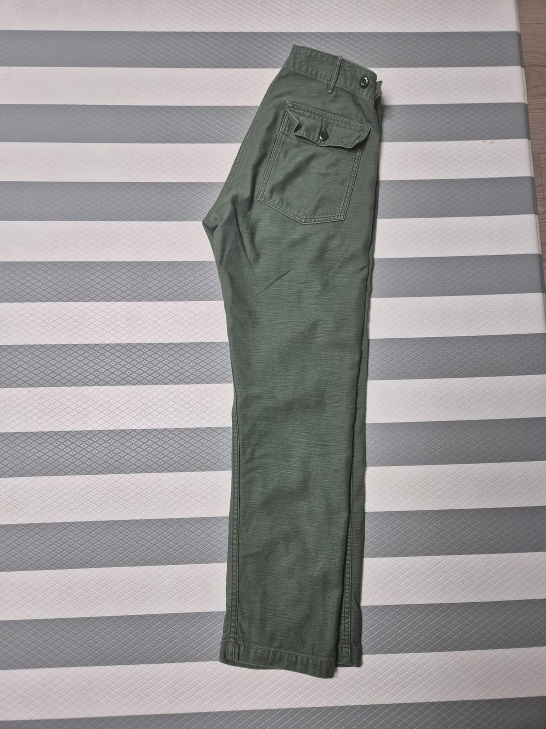 오어슬로우 퍼티그팬츠 orslow 2사이즈 슬림핏 상품이미지4