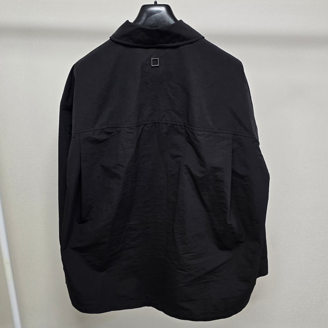 25fw 우영미 블랙 집업 셔츠 자켓 50사이즈 105 판매 상품이미지2