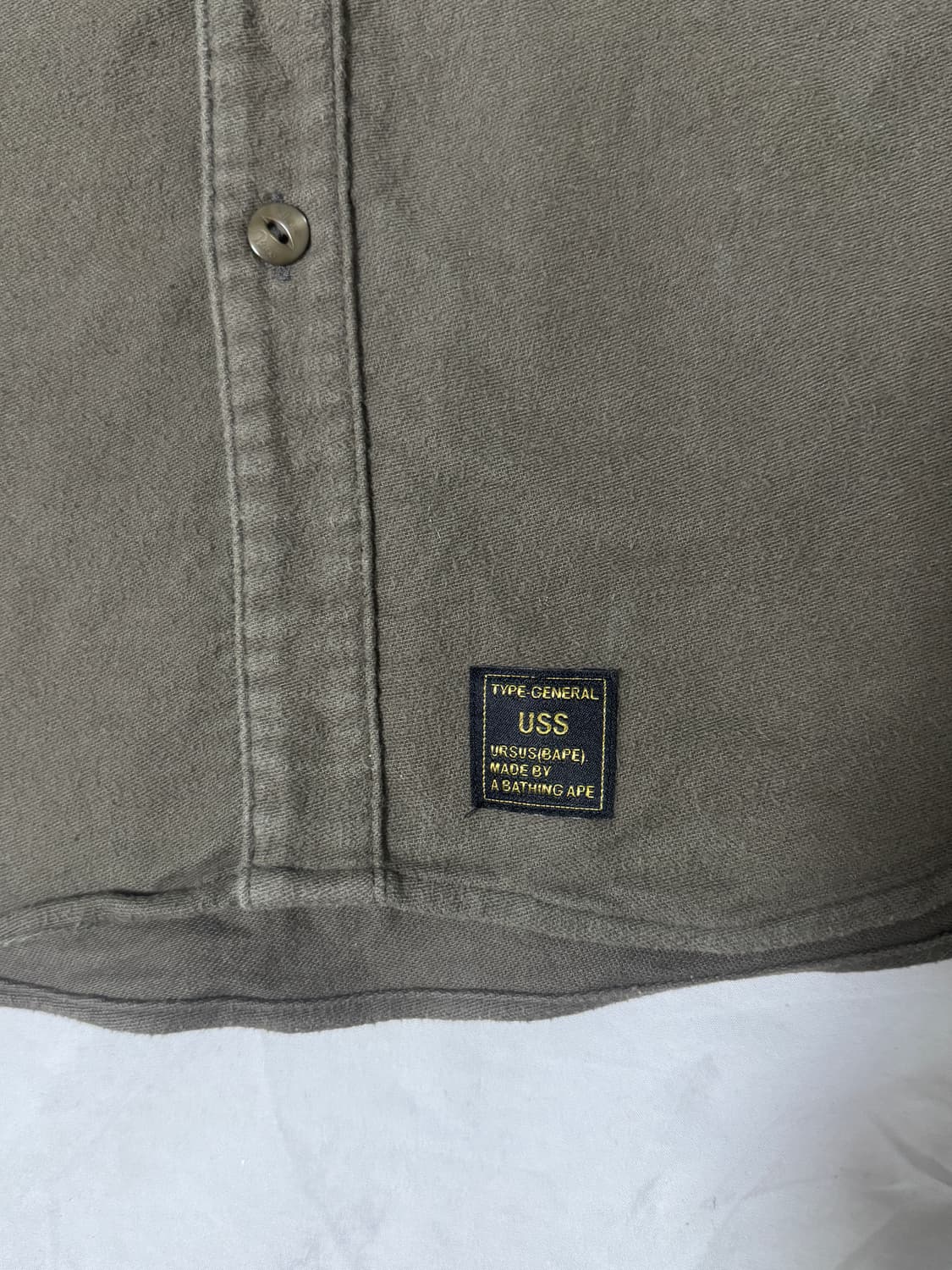 Ursus bape 투 톤 워크 셔츠 상품이미지5