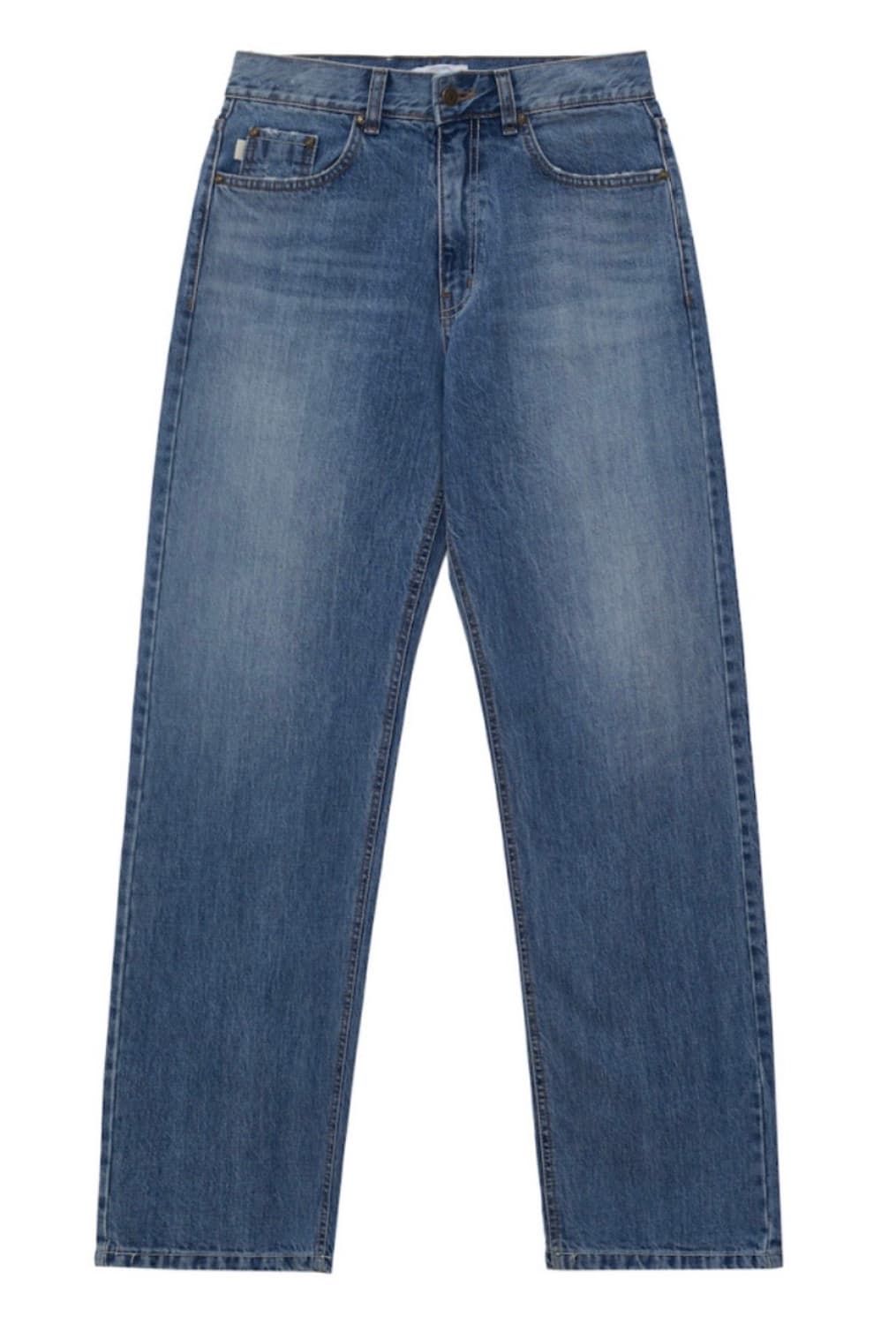 글로니 93 미드라이즈 루즈핏 진 블루 S사이즈 상품이미지3