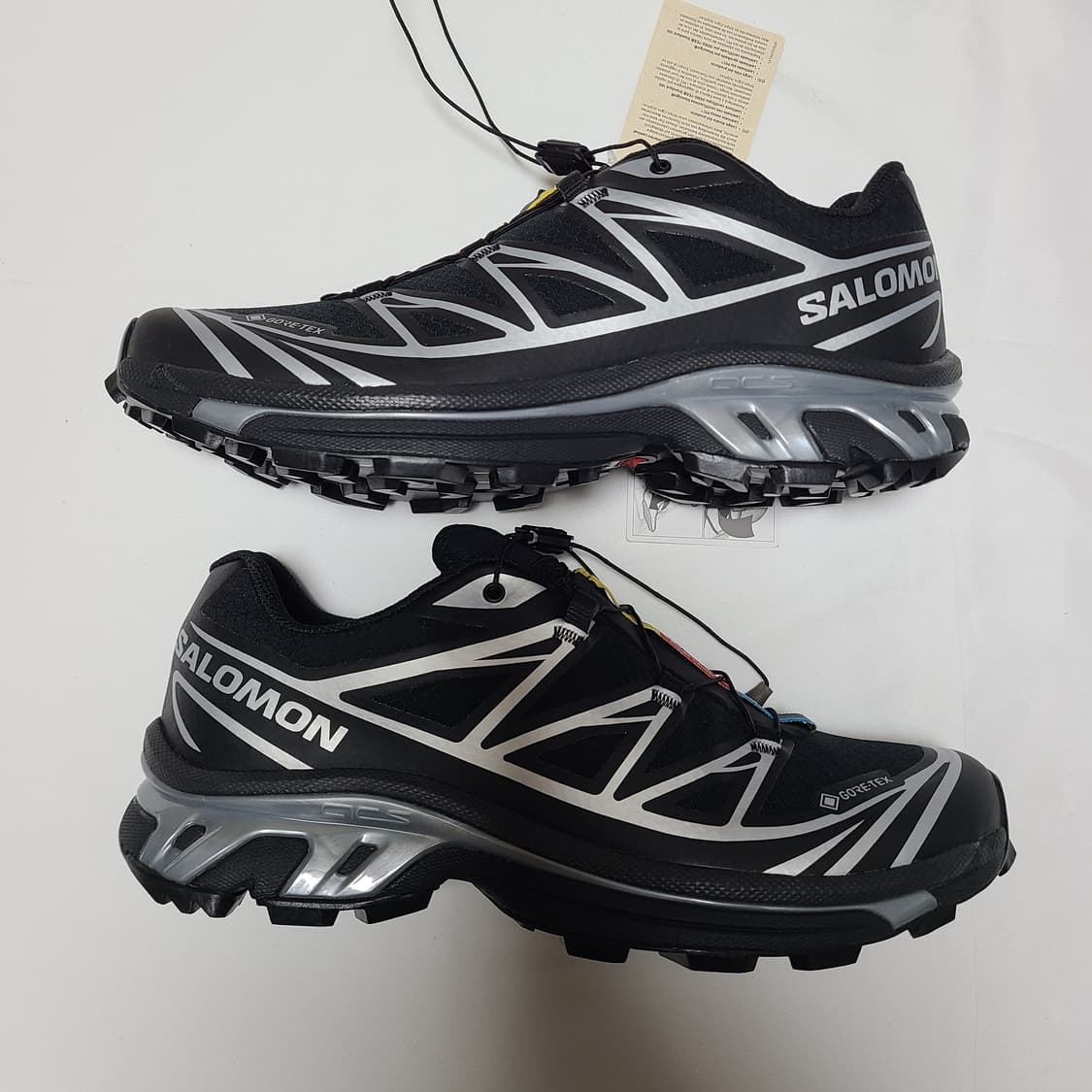 살로몬 XT-6 고어텍스 블랙 실버 운동화 등산화 트레킹화 상품이미지8