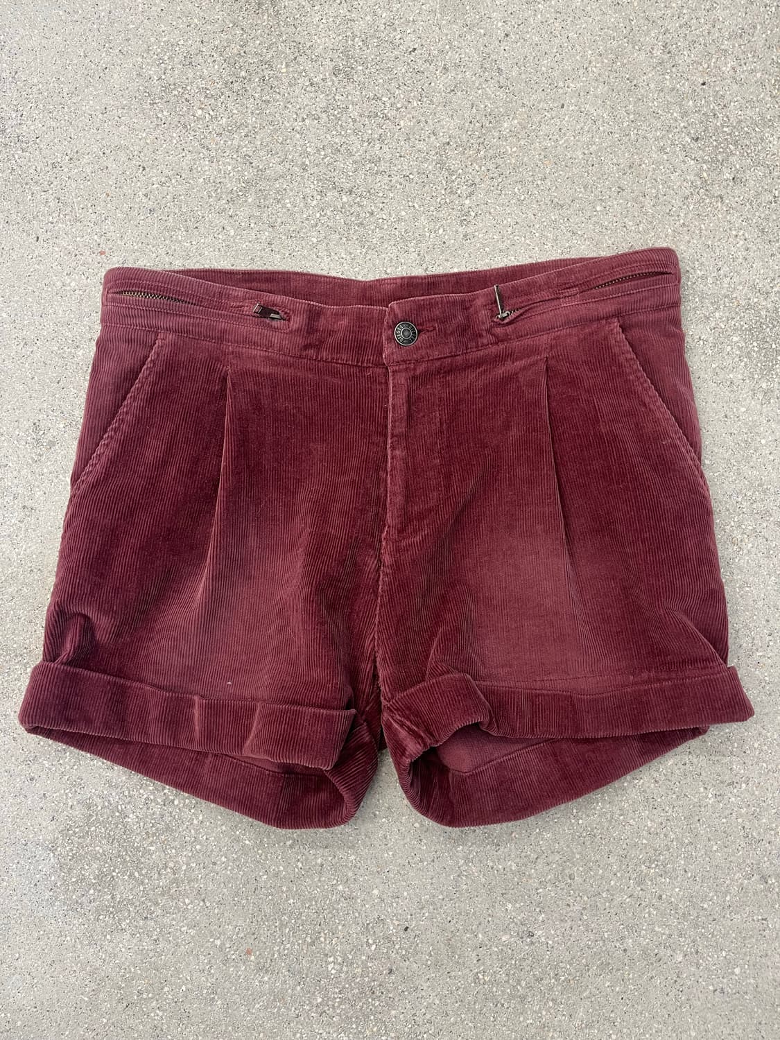 Diesel 디젤 버건디 코듀로이 팬츠 상품이미지1