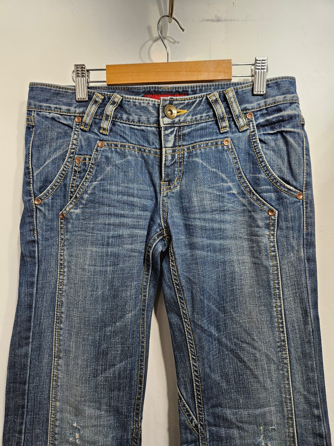 블루바나바나 빈티지 워싱 데님팬츠 상품이미지2