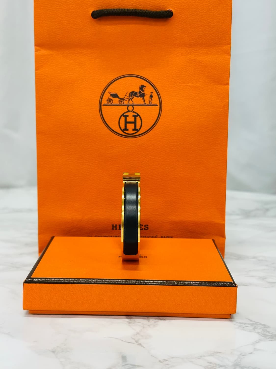[정품] 에르메스 클릭아슈 T5 금장 누아메트 상품이미지4