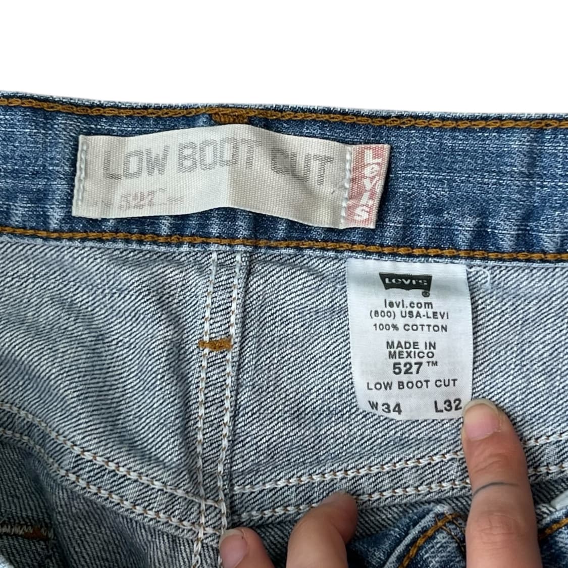 리바이스 527 데님 팬츠 r1452 상품이미지6