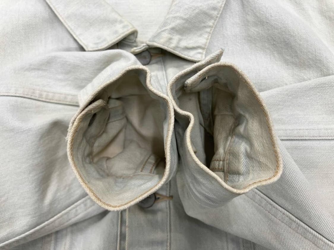 언유즈드 연청 데님 오버 자켓 상품이미지4