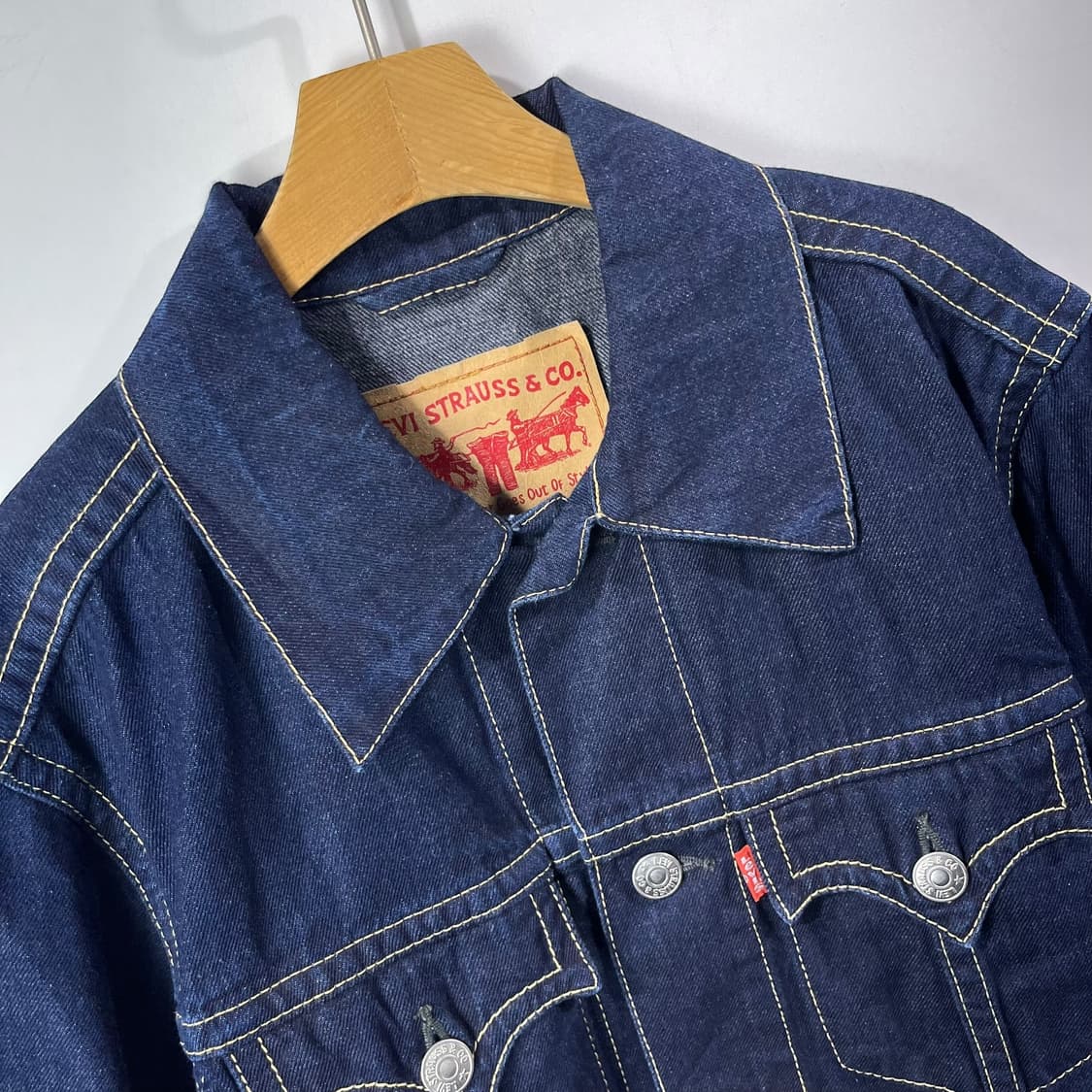 [Levi's] 리바이스 재팬 타입1 데님 트러커자켓 상품이미지3