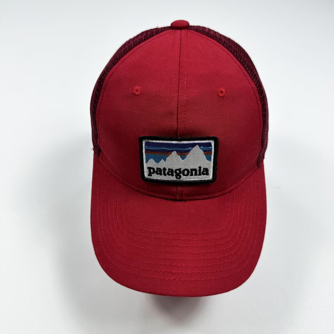 파타고니아 트러커 메쉬캡 레드 상품이미지2