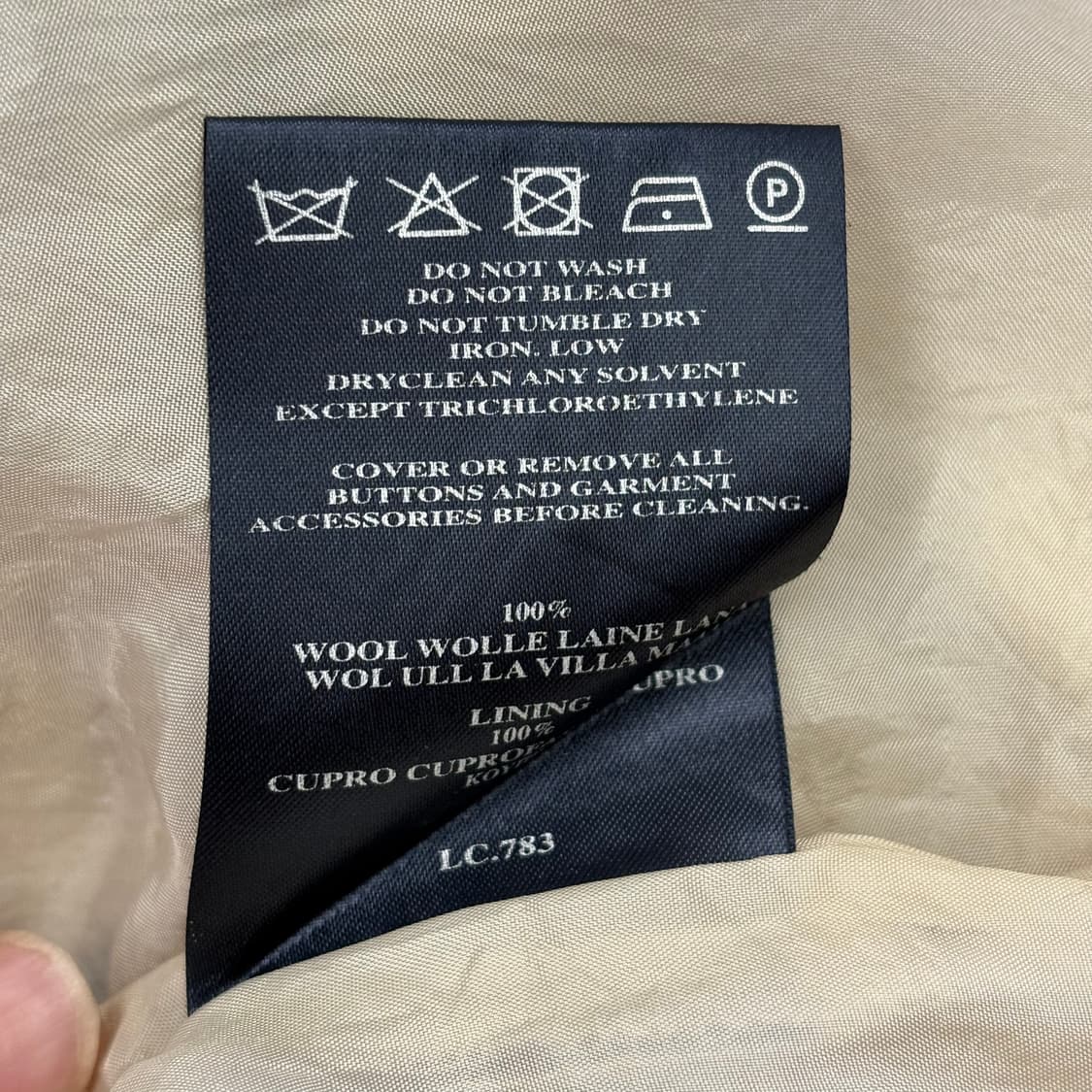 10 버버리 울 미디 스커트 상품이미지4