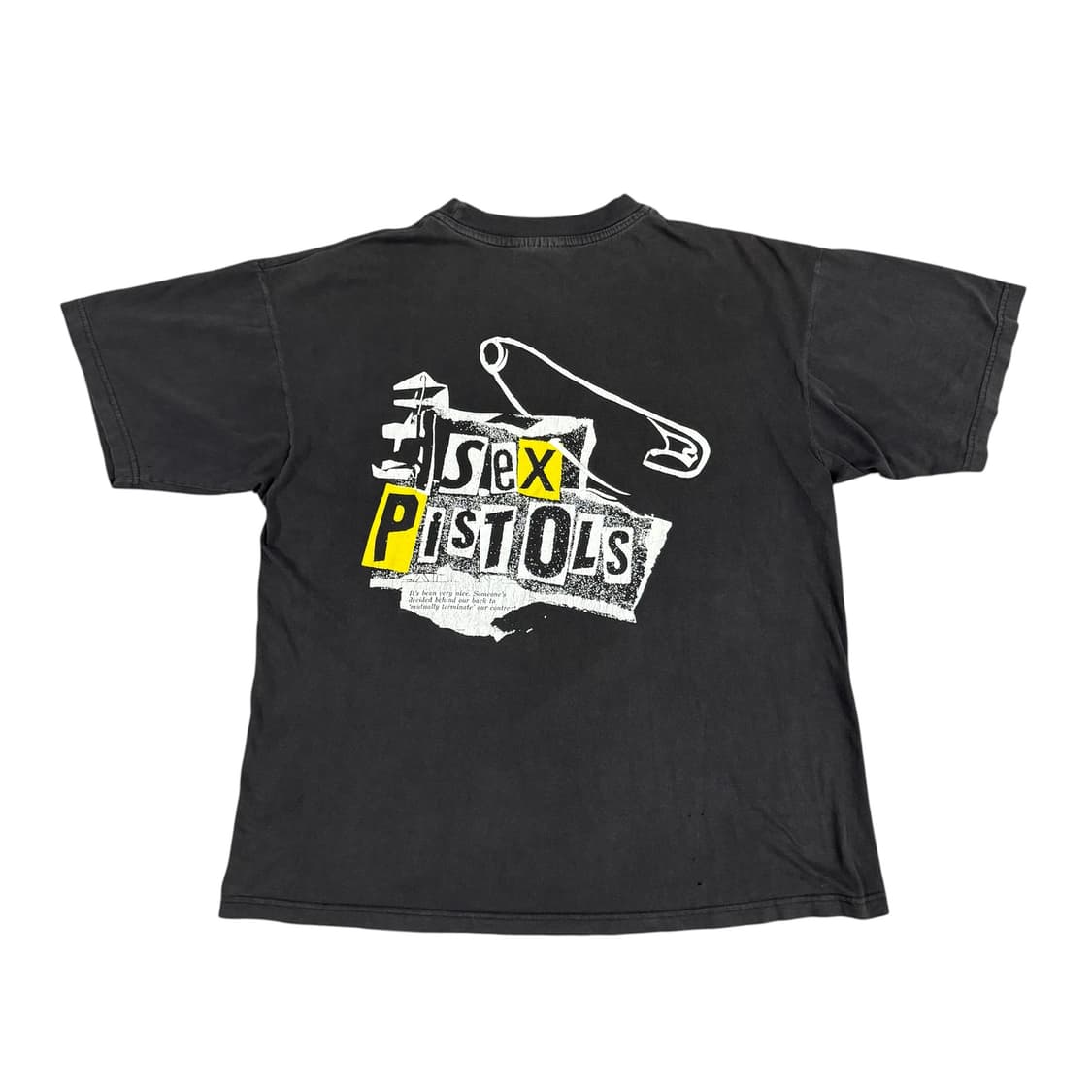 빈티지 Sex Pistols 섹스피스톨즈 유로 부트 티셔츠 상품이미지2