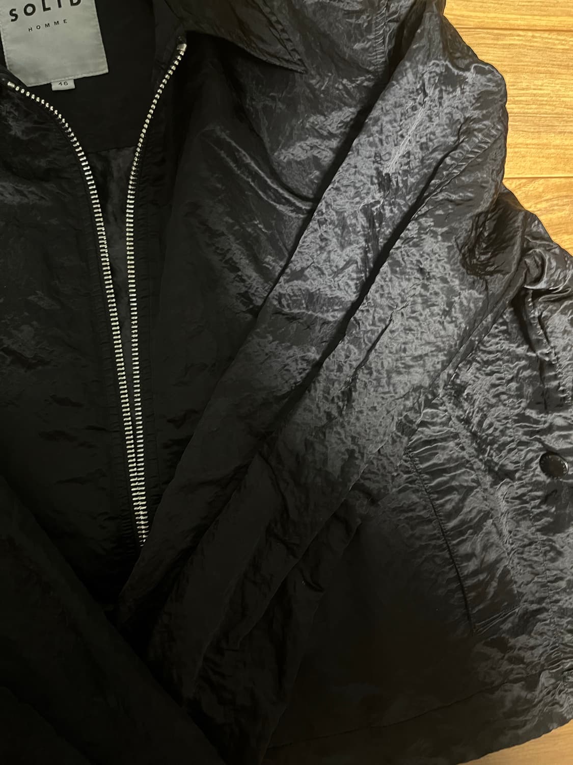 24ss 솔리드옴므 블랙자켓46 상품이미지4