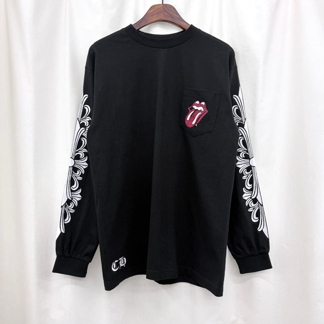 크롬하츠 롤링스톤즈 롱 슬리브 상품이미지1