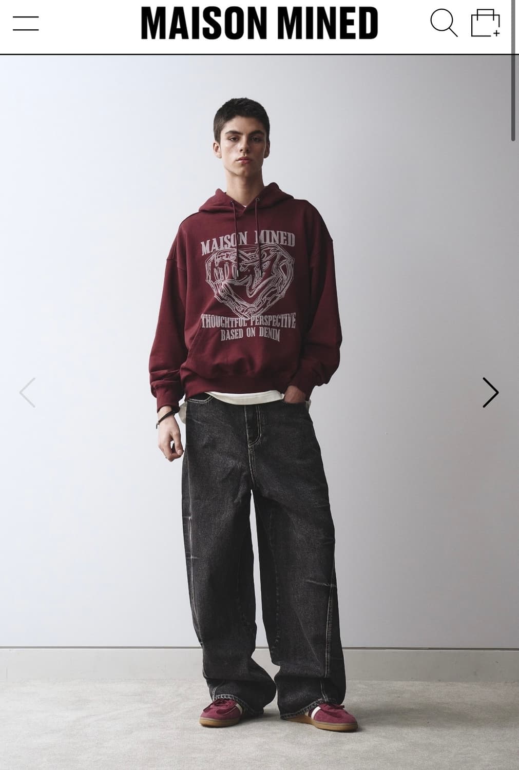 [정가 12만원] 메종미네드 데님 30-31 상품이미지3