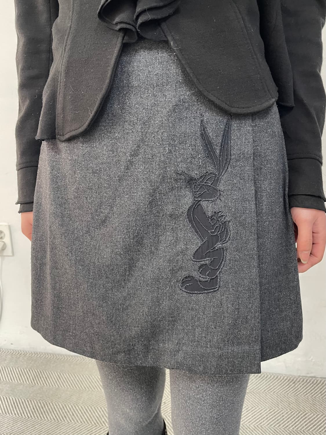 Castellbajac 카툰 랩 스커트 상품이미지2