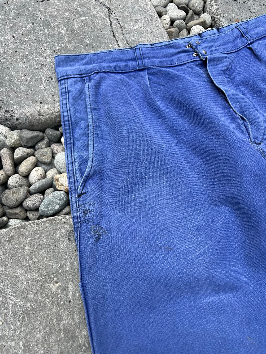 (32인치)OLD VINTAGE WASHING BLUE 프렌치워크팬츠 상품이미지5