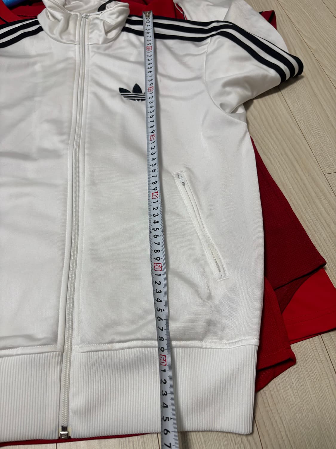 아디다스 파이어버드 트랙탑 져지 화이트 (해외판) 상품이미지4