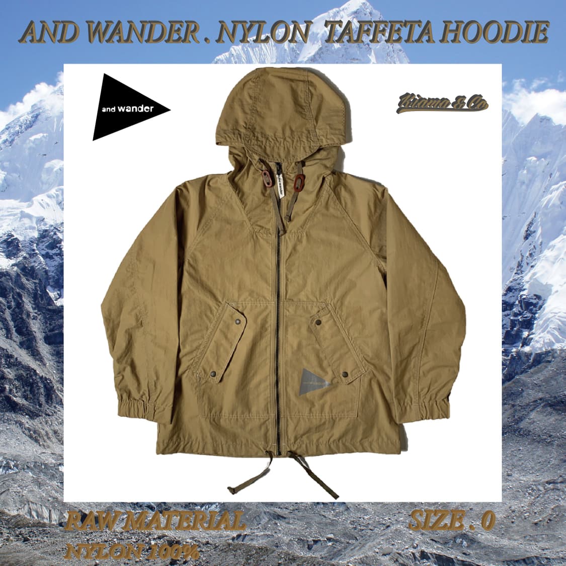 Nylon taffeta hoodie 상품이미지1
