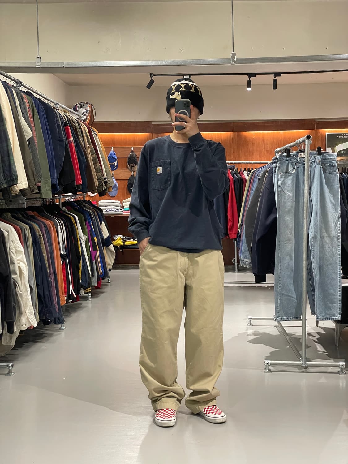 빈티지 코튼 벌룬 팬츠 상품이미지1