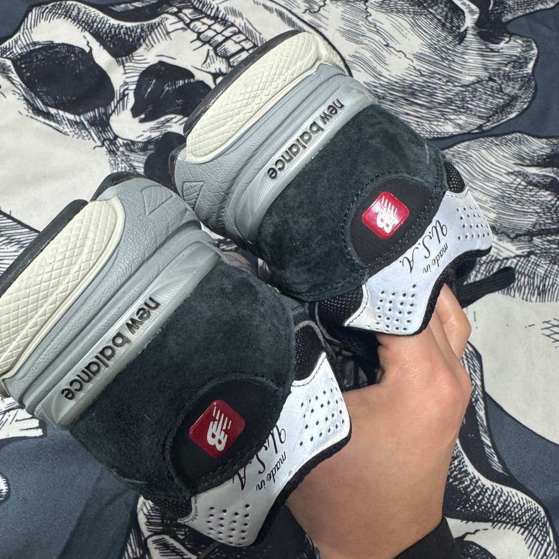 뉴발란스990v3  블랙 265사이즈 상품이미지6