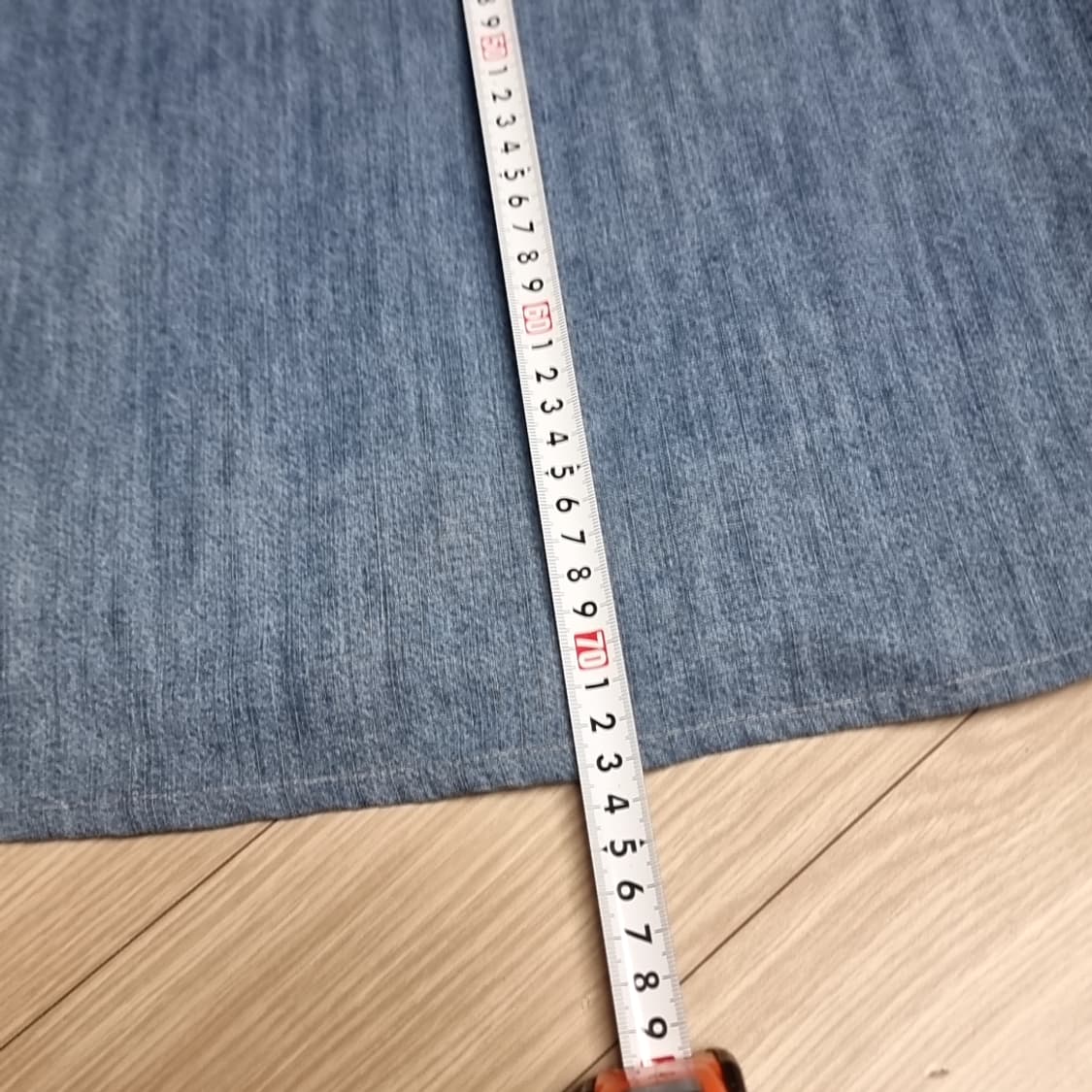 DENIM 빈티지 샴브레이 셔츠(100-105) 상품이미지5