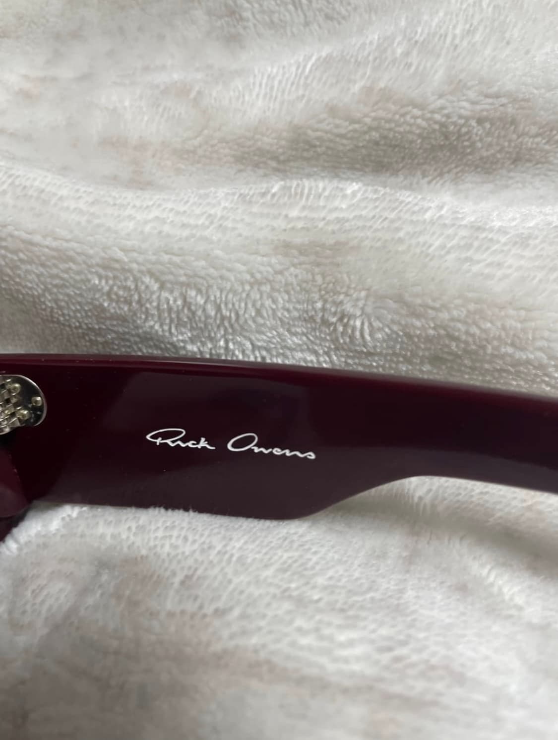 릭오웬스 할리우드 게스 geth 선글라스 버건디 상품이미지2