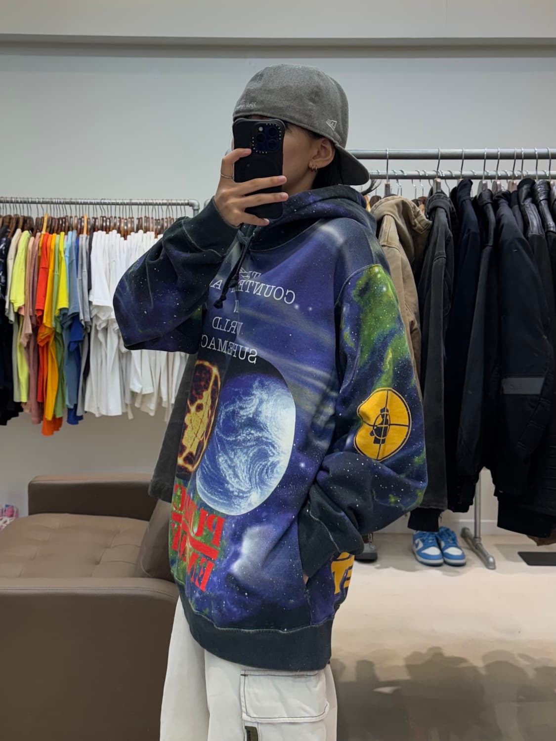 슈프림 x 언더커버 퍼블릭 에너미 후드티 상품이미지7