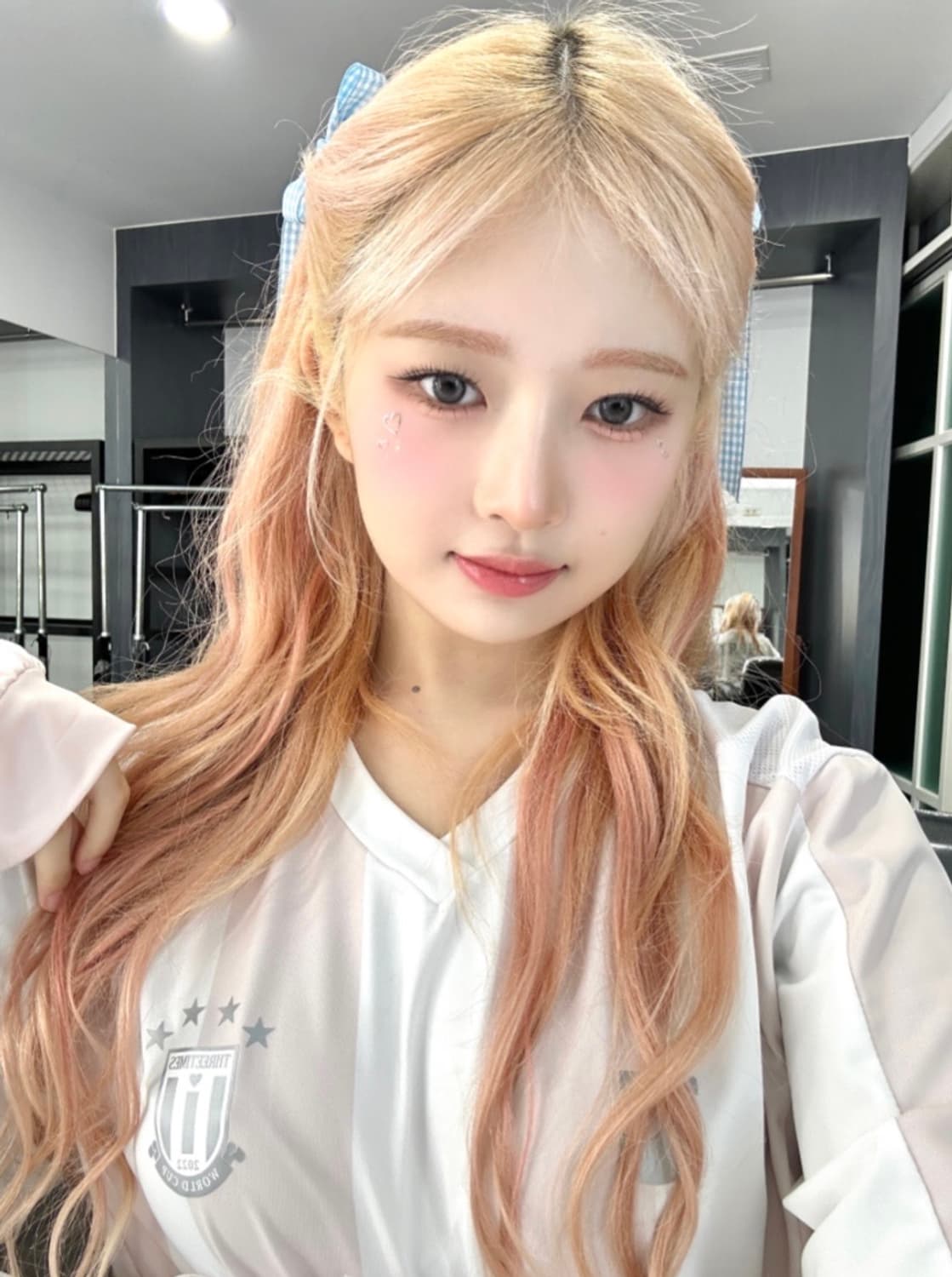 쓰리타임즈 클럽 유니폼 핑크 상품이미지2