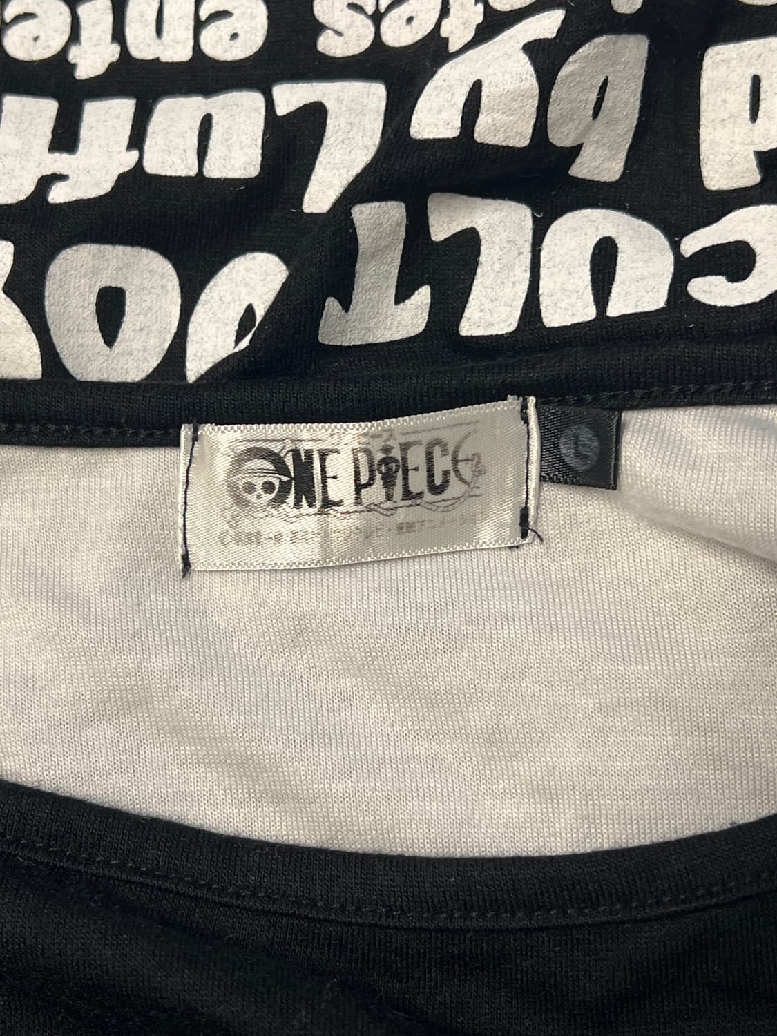 T141 JPN ONE PIECE 쵸파 프린팅 반팔티셔츠 L 상품이미지3