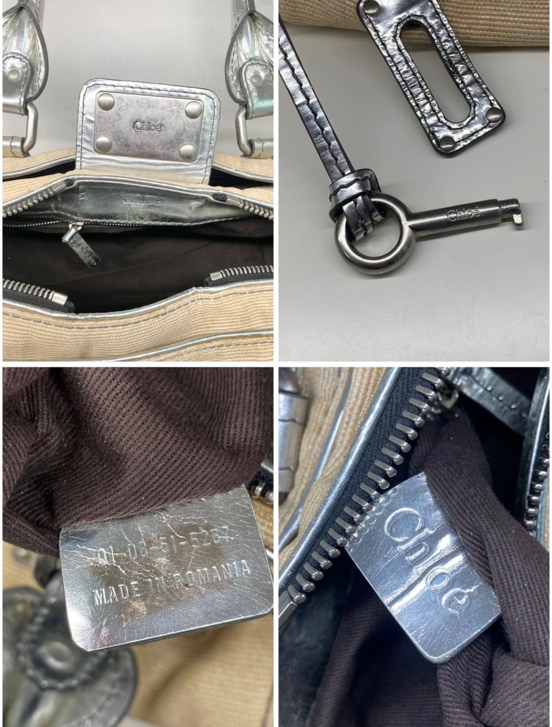 Y2K chloe Paddington bag 와투케 클로에 패딩턴백  상품이미지9