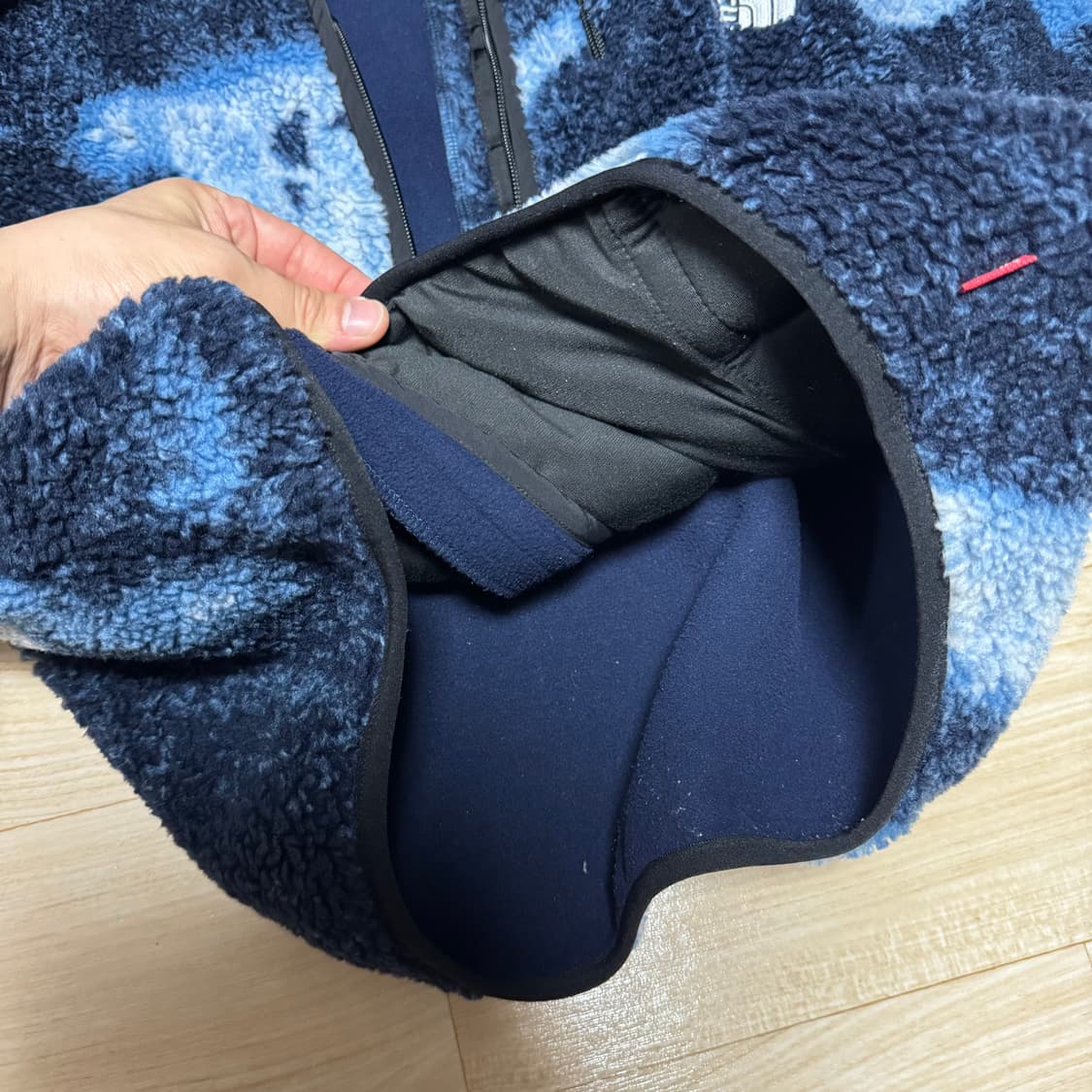 [S급] 21FW 노스페이스 슈프림 후리스 팝니다 상품이미지8