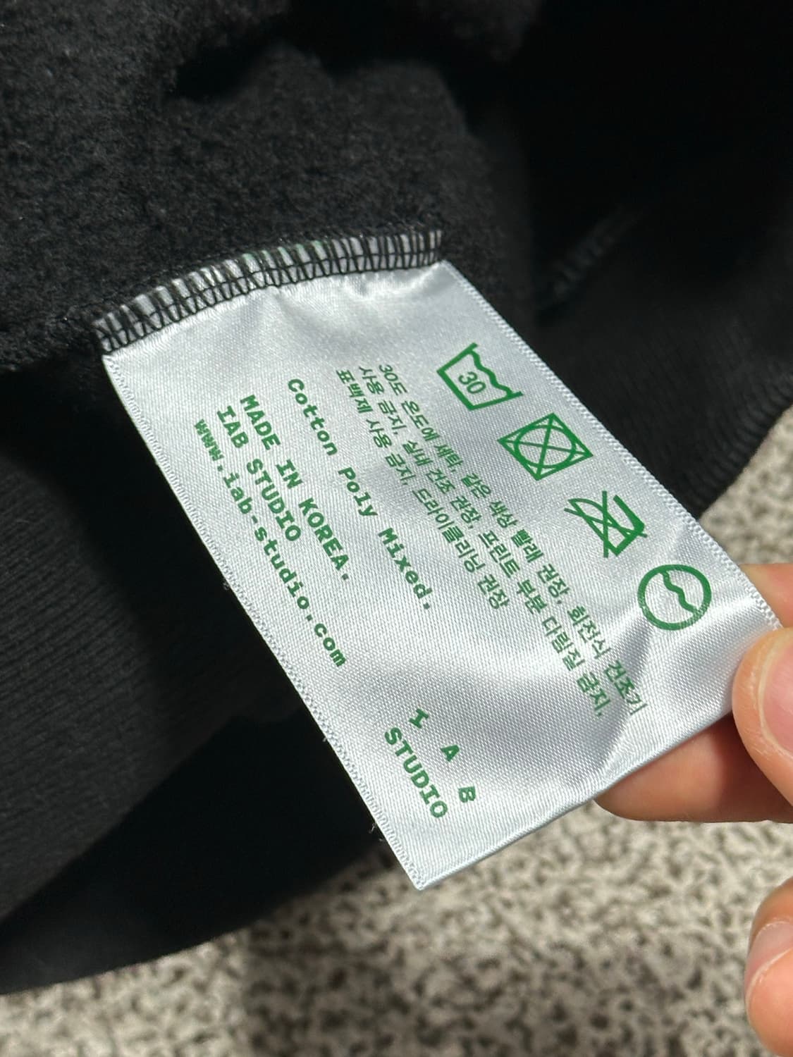 아이앱스튜디오 하프집업 S 상품이미지7