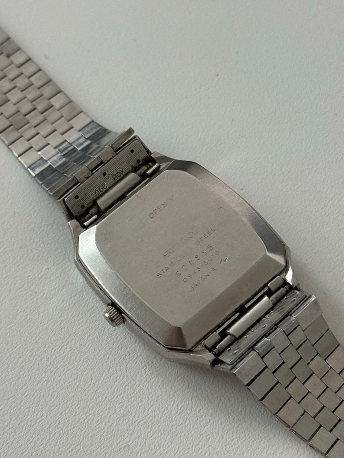 세이코 Seiko 쿼츠 스퀘어 상품이미지6