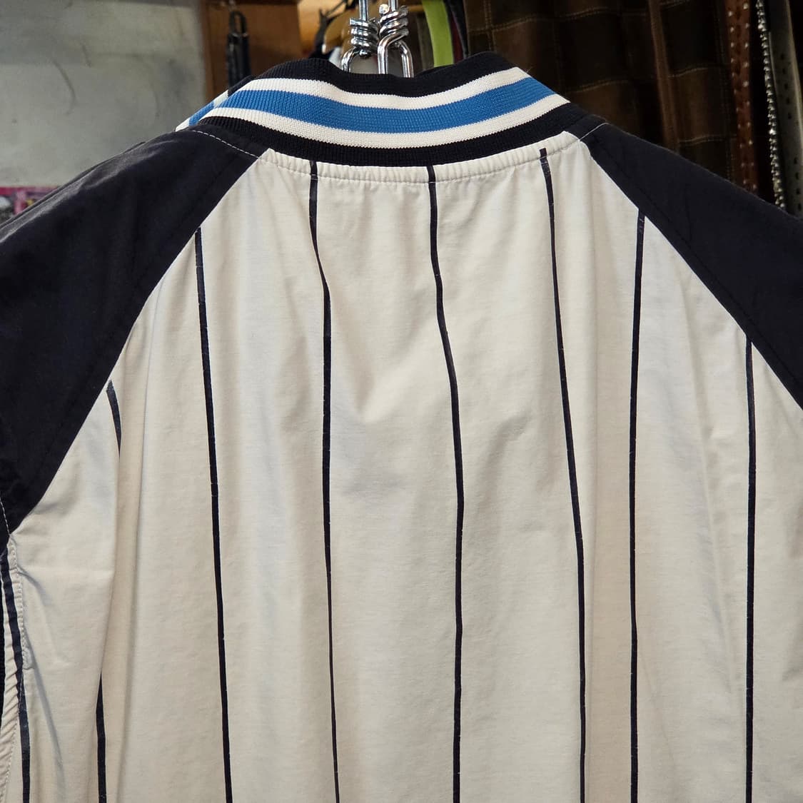 엠엘비 시카고 화이트 삭스 스트라이프 베스트 집업 상품이미지5