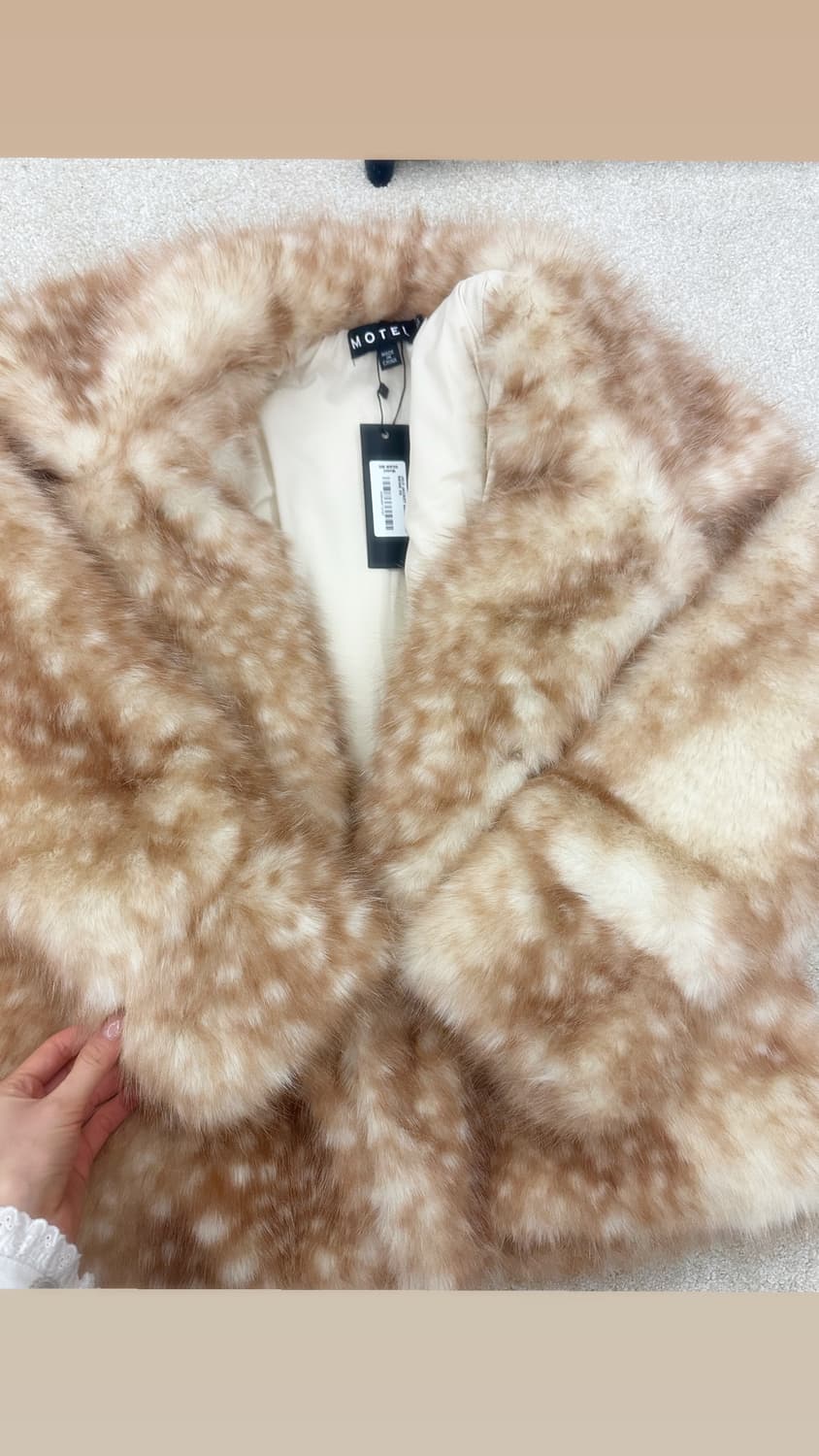 Motel rocks 레이 밤비 퍼자켓 새제품  상품이미지1