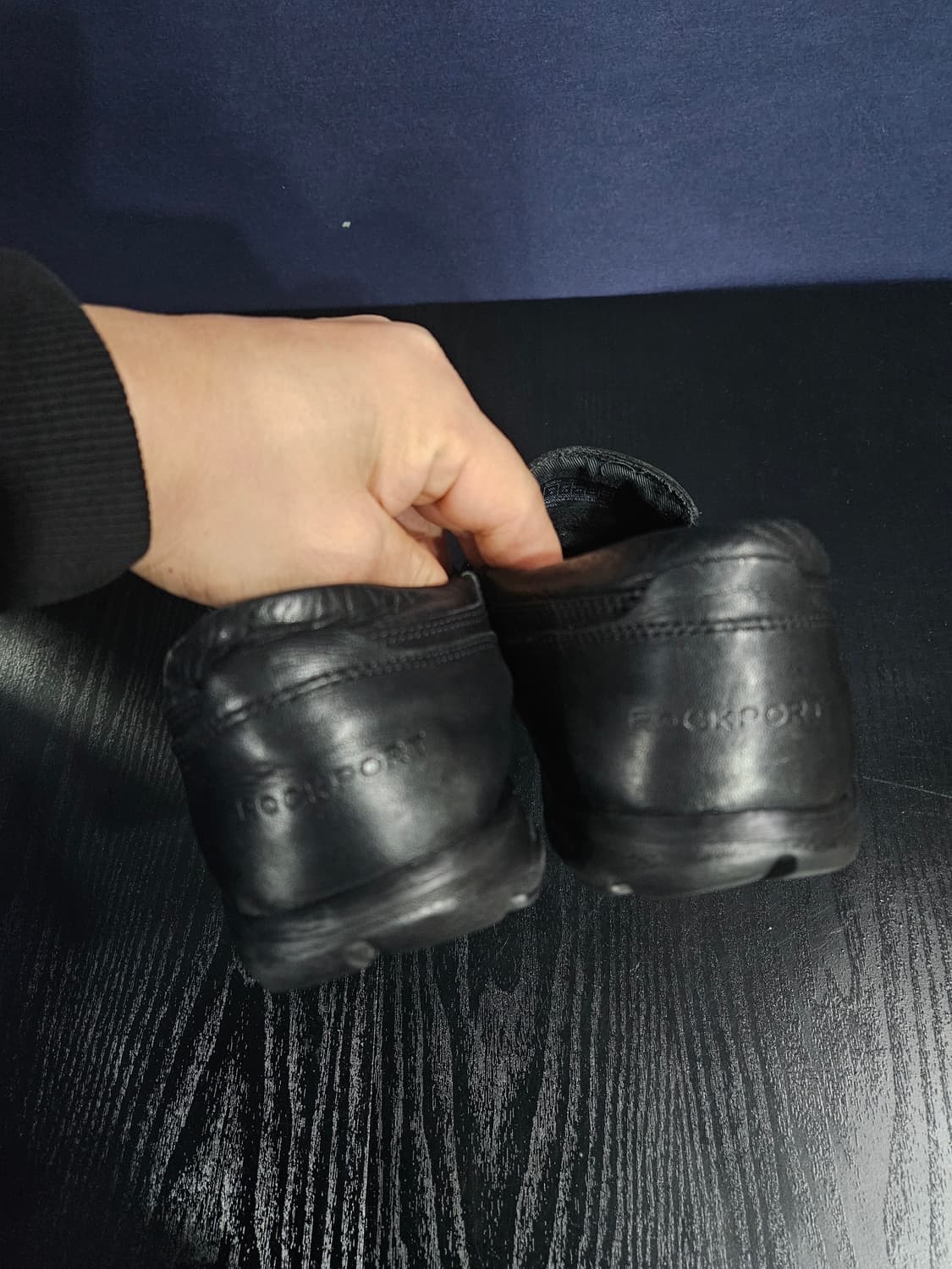 락포트 블랙컬러 남성 270 로퍼  상품이미지8