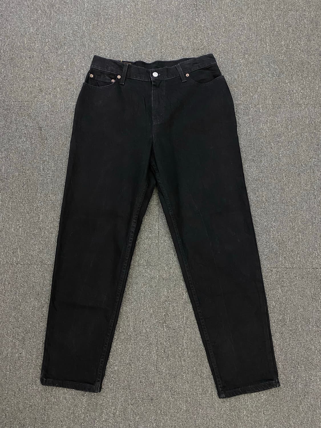 00s Levis 리바이스 550 흑청 데님팬츠 상품이미지3