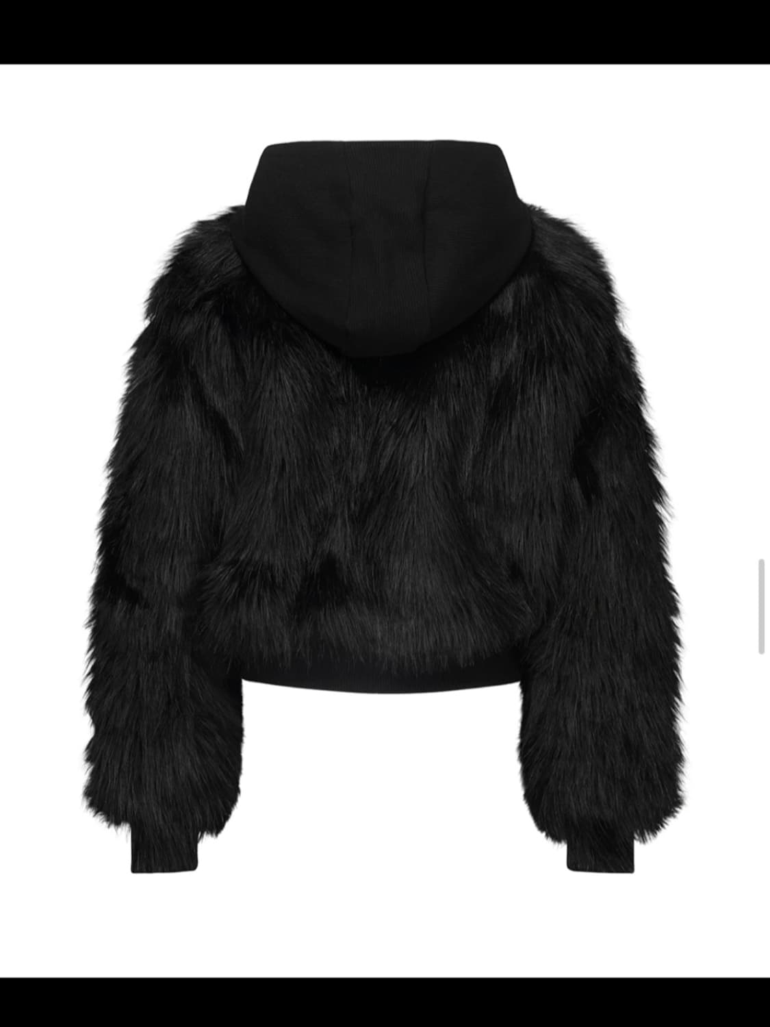 나체 NACHE 퍼 후드 자켓 1사이즈 상품이미지4