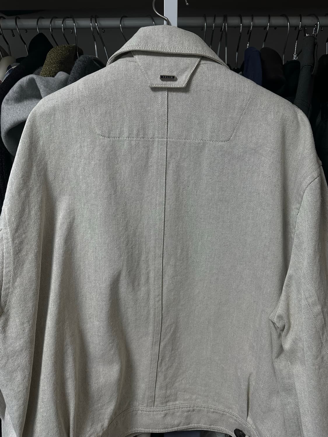 솔리드옴므 그레이 데님 자켓 48 상품이미지3