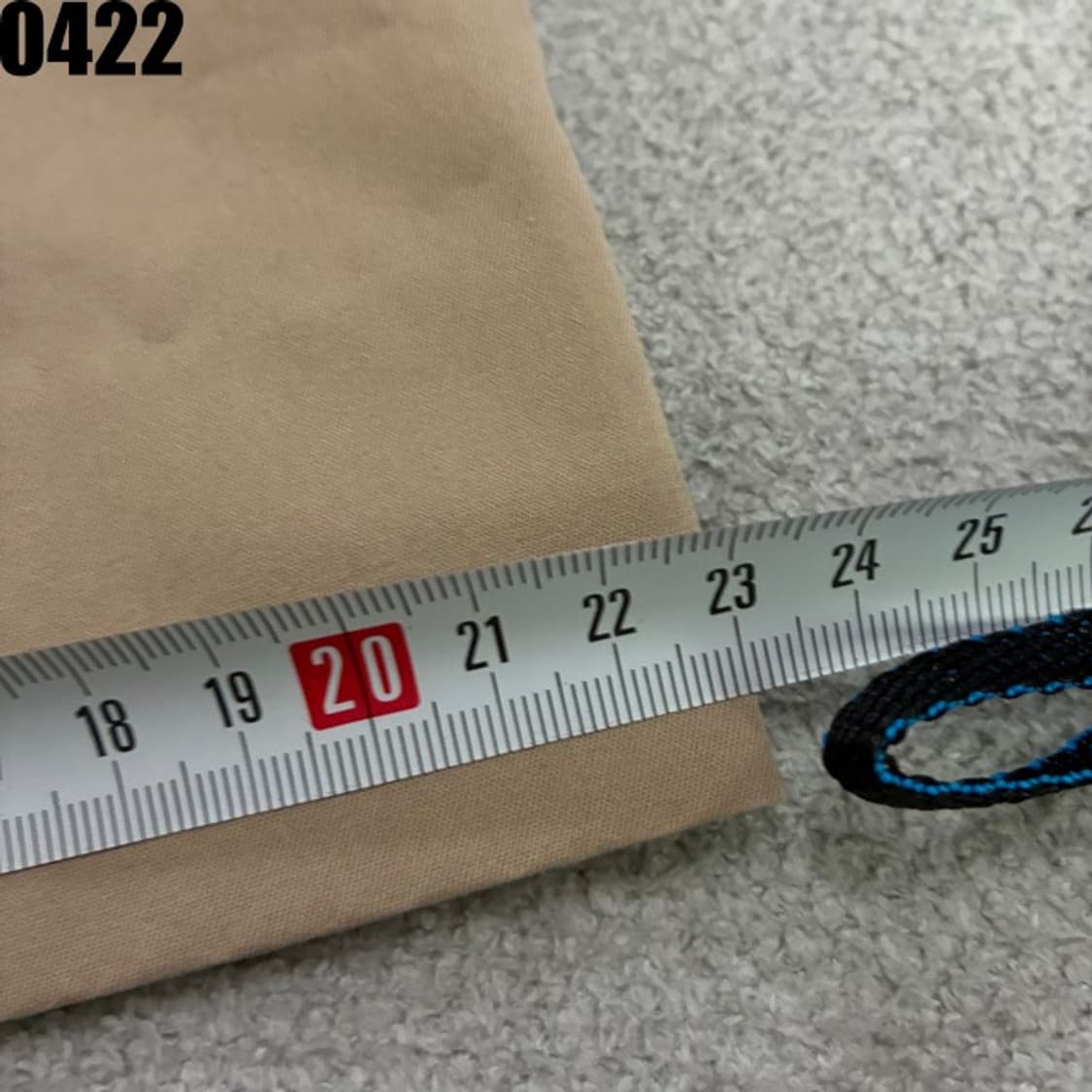 라코스테 베이지 면 와이드 팬츠 32 상품이미지9