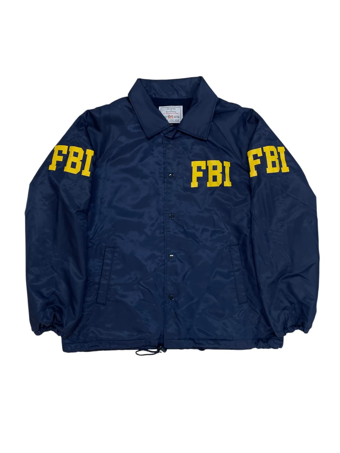 [L] USA F.B.I 코치자켓 네이비 coach jacket 상품이미지1