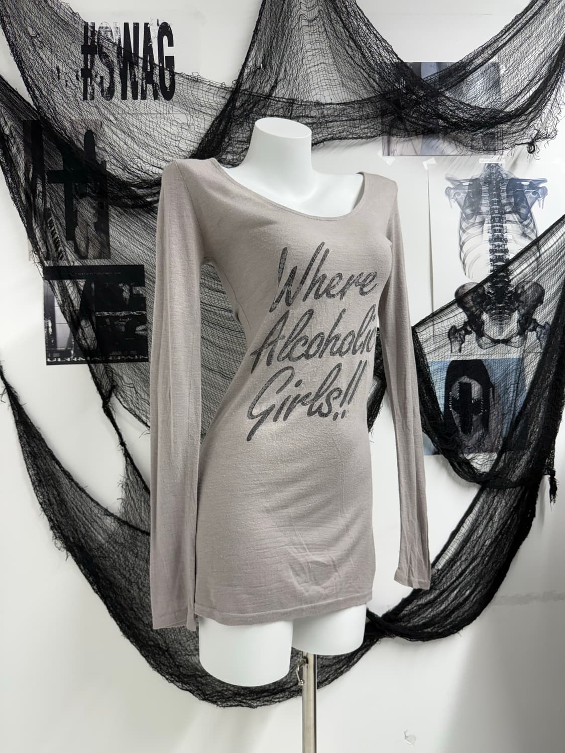00s lettering printing longsleeve onepie 상품이미지1