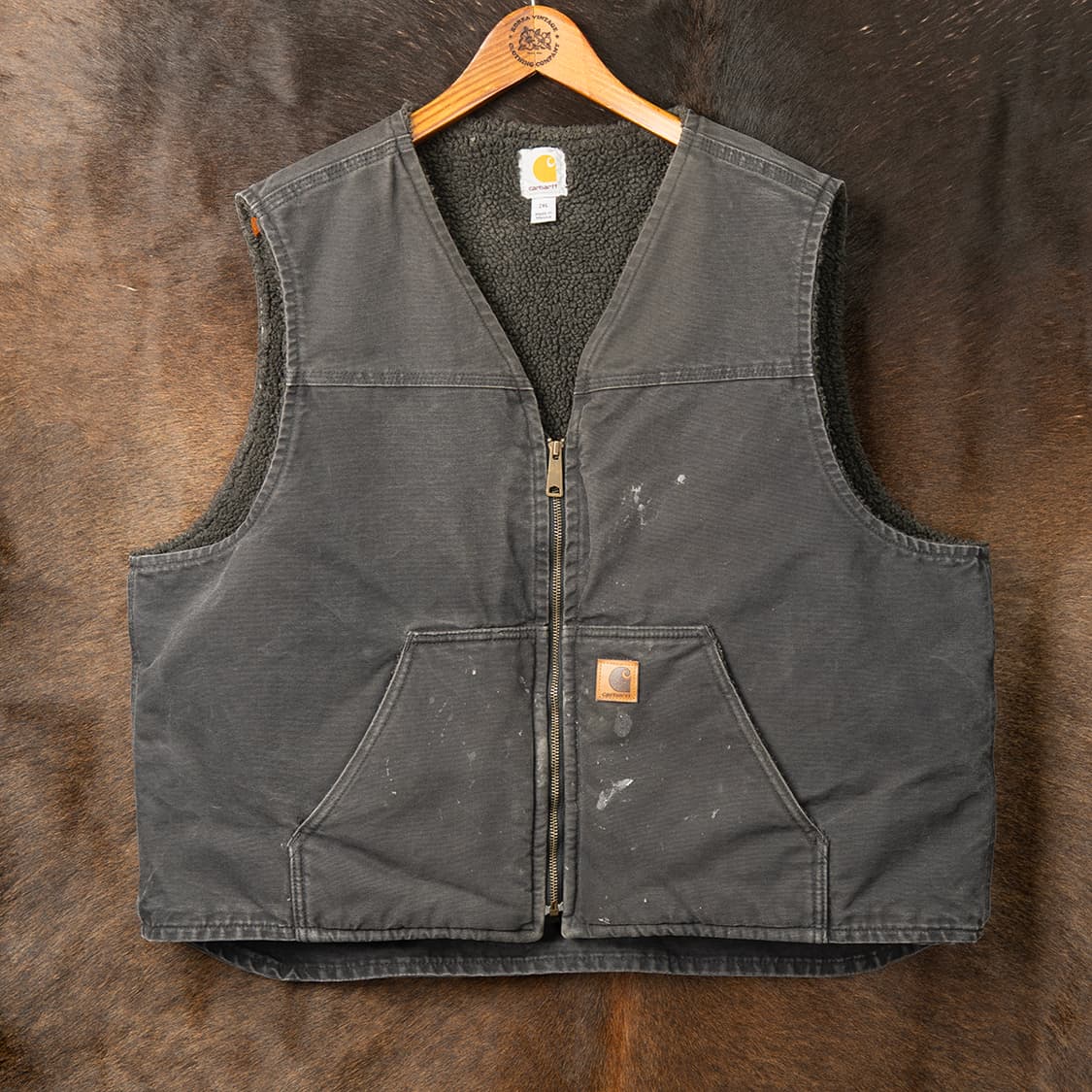 [2XL] 칼하트 V26 덕캔버스 쉐르파 베스트 MT-1472  상품이미지1