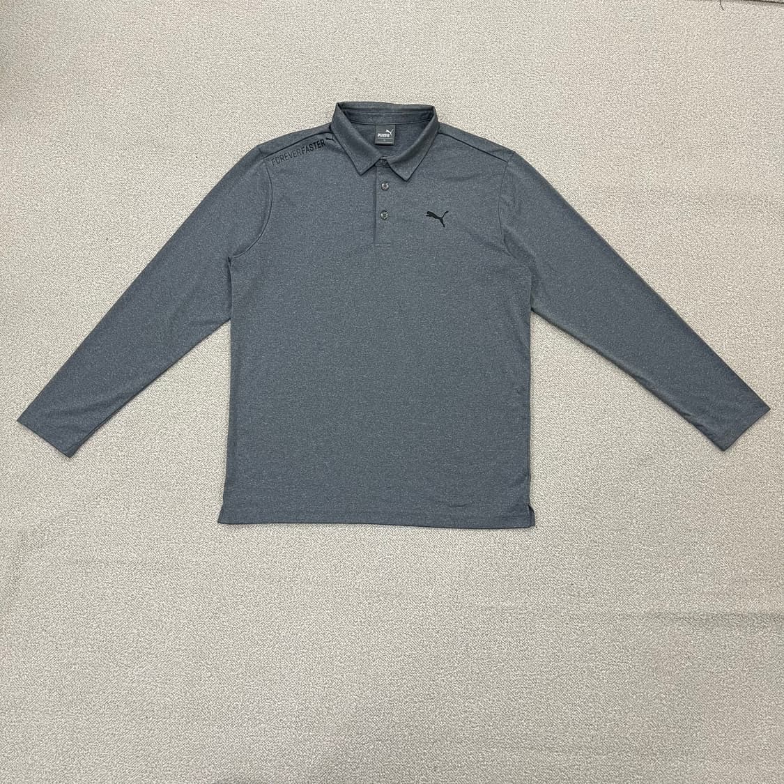 [XL] 푸마 남성 운동 기능성 긴팔 카라 티셔츠 3985 상품이미지2